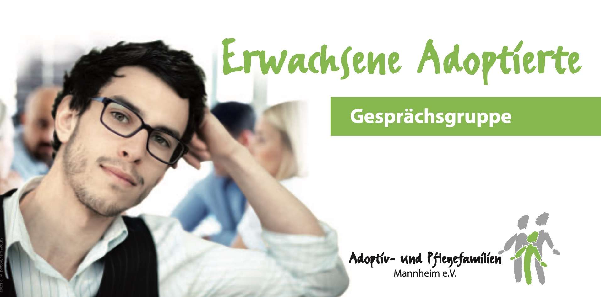 Diskussionsrunde für erwachsene Adoptierte.