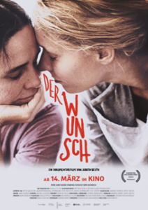Plakat des Films "Der Wunsch" mit zwei Personen.
