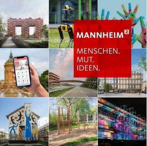 Mannheim Innovation, Architektur und kreative Stadtansichten